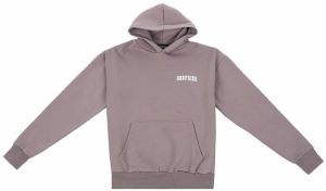 Dropsize Mikina 'Elite Hustlers'  hnedá / biela
