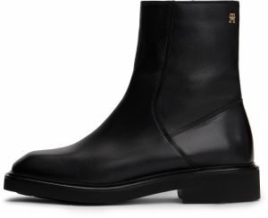 TOMMY HILFIGER Členkové čižmy  čierna