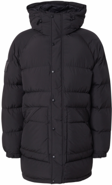 Superdry Zimná bunda  čierna