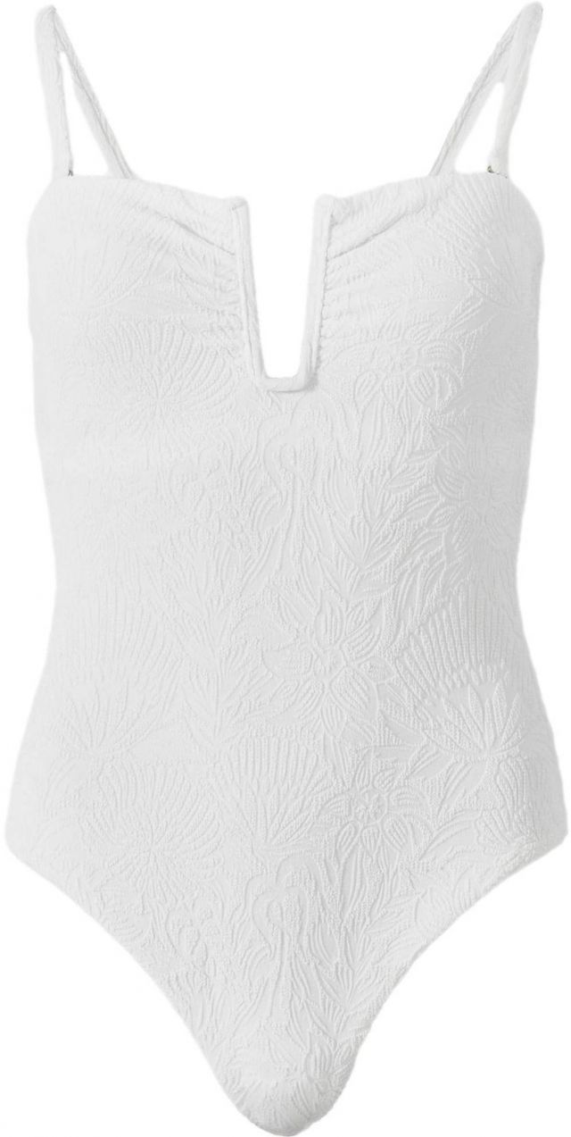 Mint Velvet Jednodielne plavky  biela