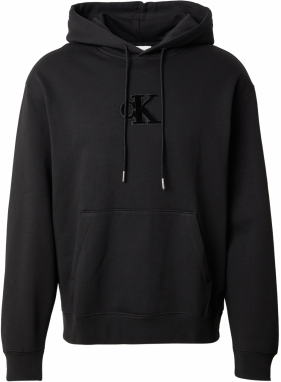 Calvin Klein Jeans Mikina  čierna