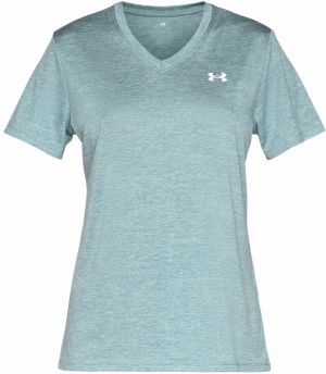 UNDER ARMOUR Funkčné tričko 'Twist'  pastelovo modrá / biela