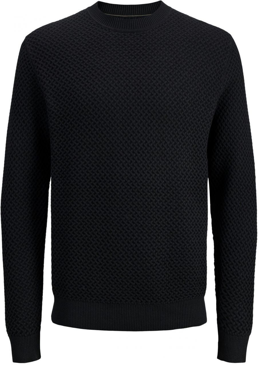 JACK & JONES Sveter 'JPRBLUBARKLEY'  čierna