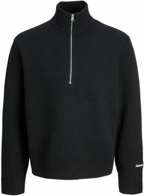 JACK & JONES Sveter 'JORNORREBRO'  čierna