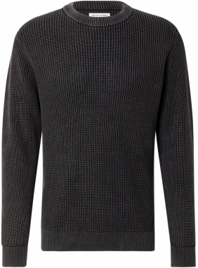 JACK & JONES Sveter 'JJTANAKA'  čierna