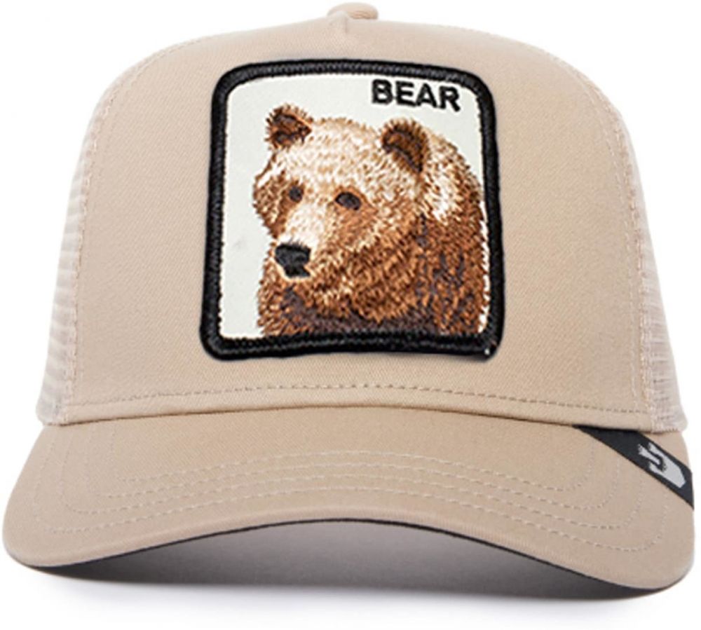 GOORIN Bros. Čiapka 'Big Bear'  hnedá / kaki / čierna / biela