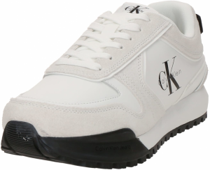 Calvin Klein Jeans Nízke tenisky 'TOOTHY RUNNER'  sivá / čierna / biela / šedobiela