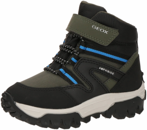 GEOX Čižmy 'HIMALAYA'  svetlomodrá / olivová / čierna