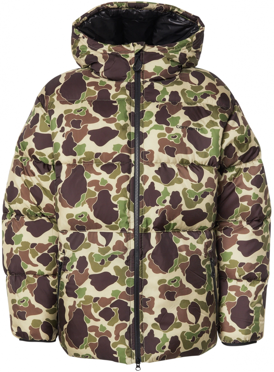 Carhartt WIP Zimná bunda 'Toronto'  hnedá / kaki / olivová / čierna