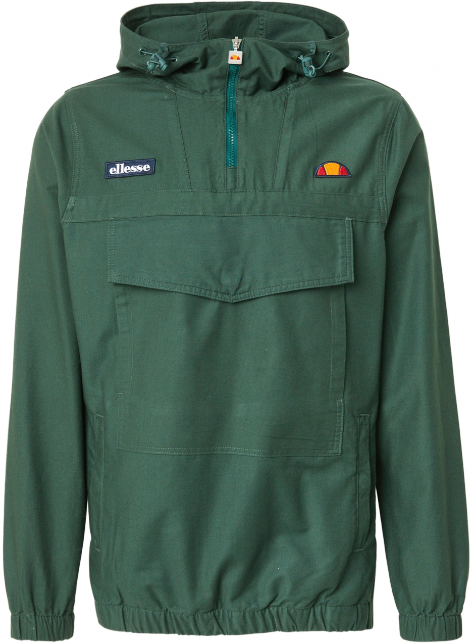 ELLESSE Prechodná bunda 'Mont'  námornícka modrá / tmavozelená / oranžová / krvavo červená