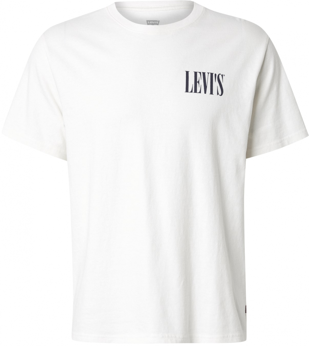 LEVI'S ® Tričko 'Relaxed Graphic Tee'  námornícka modrá / biela