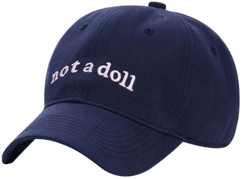 Desigual Čiapka 'Not a Doll'  modrá / biela