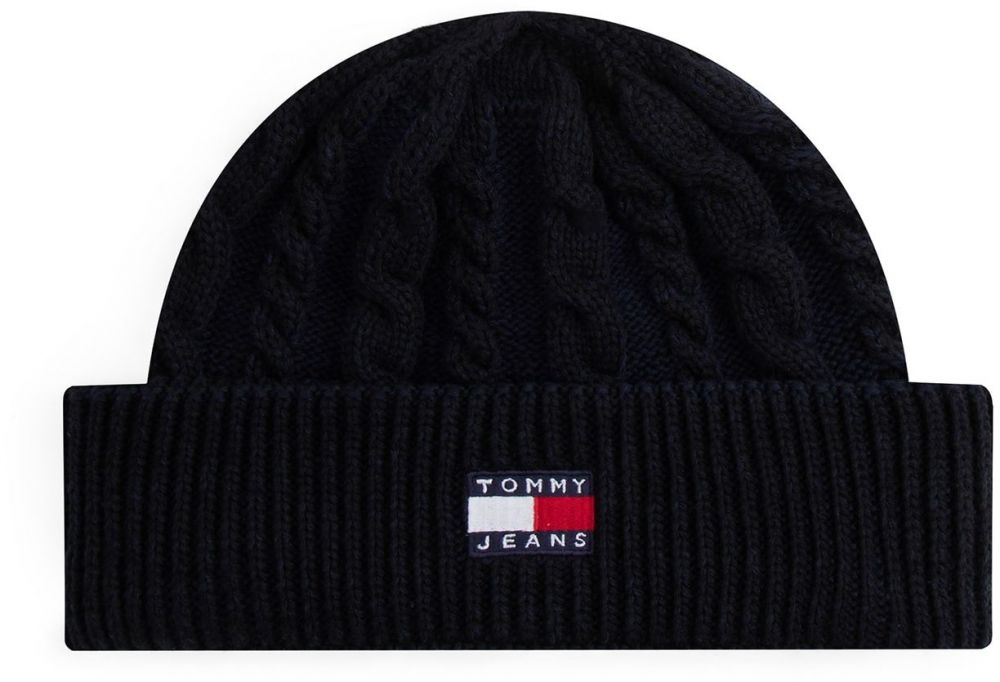 Tommy Jeans Čiapky 'HERITAGE'  námornícka modrá / červená / čierna / biela