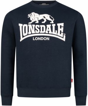 LONSDALE Mikina 'Go Sport'  námornícka modrá / biela