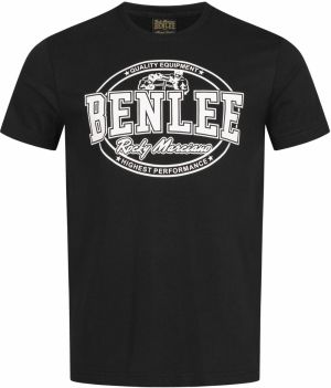 Benlee Funkčné tričko 'Darien'  čierna / biela
