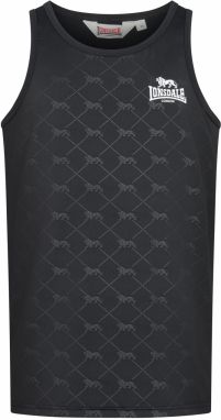 LONSDALE Funkčné tričko 'Sandringham'  sivá / čierna / biela