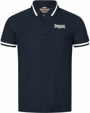 LONSDALE Tričko 'Causton'  nebielená / námornícka modrá