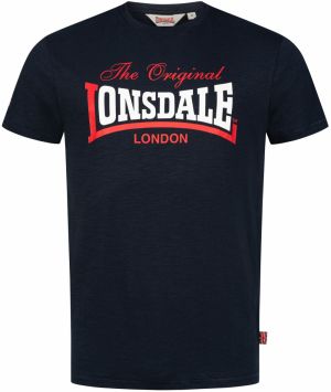 LONSDALE Tričko ' Aldingham'  námornícka modrá / červená / biela