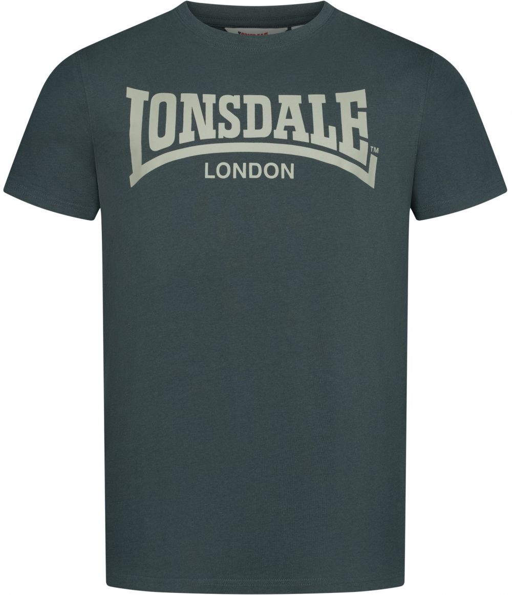 LONSDALE Tričko 'Fulwood'  kaki / jedľová