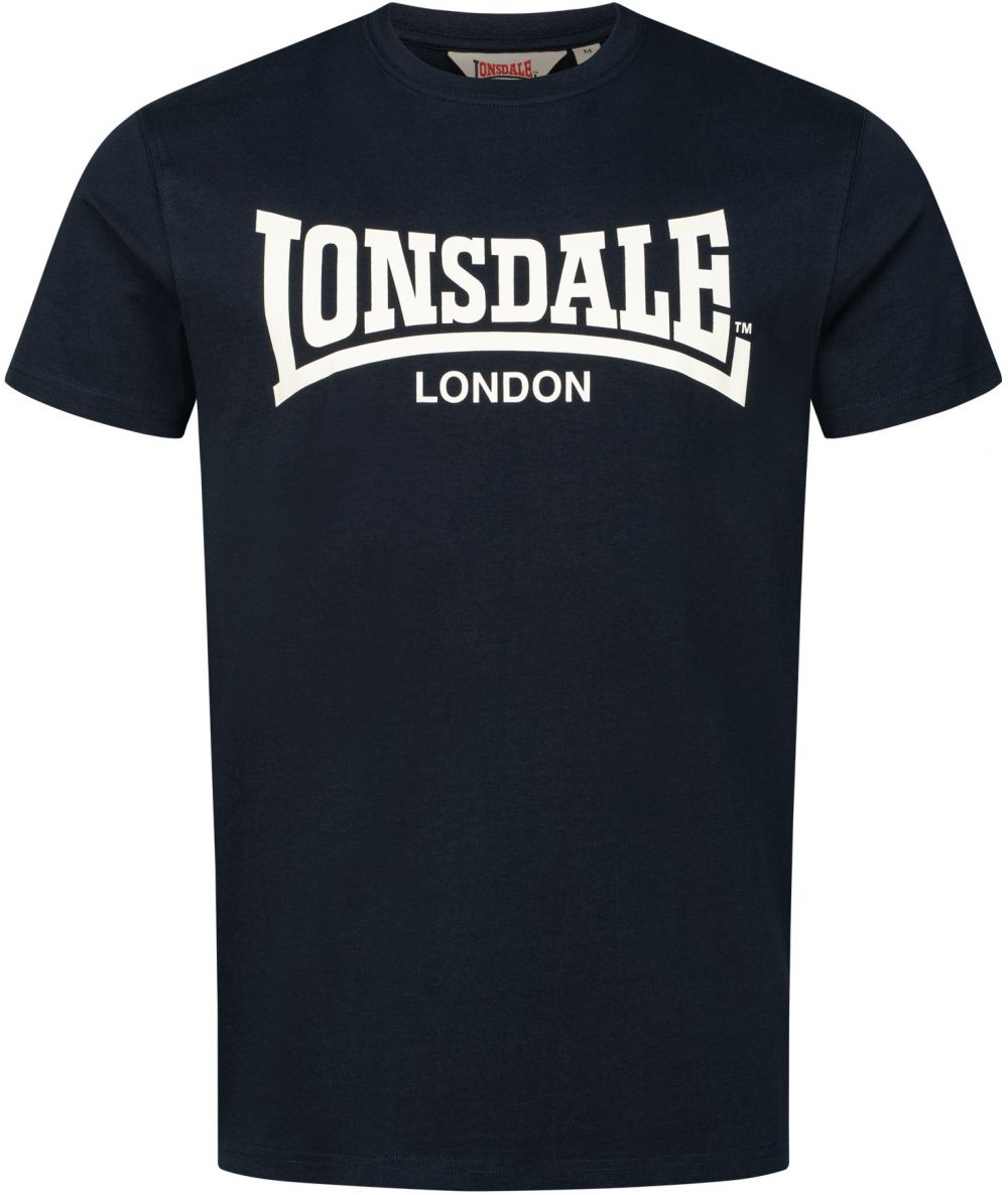 LONSDALE Tričko 'Fulwood'  nebielená / námornícka modrá
