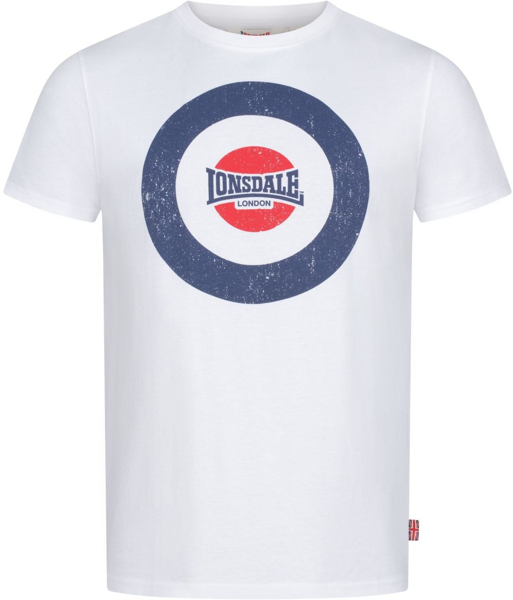 LONSDALE Tričko 'Trevose'  námornícka modrá / červená / biela