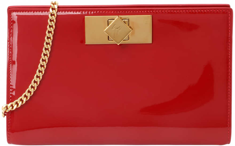 Giuseppe Zanotti Listová kabelka  červená