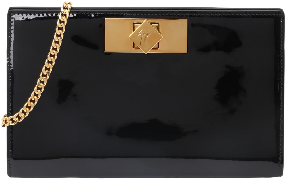 Giuseppe Zanotti Listová kabelka  čierna