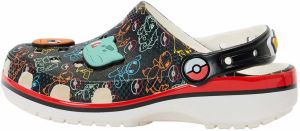Crocs Otvorená obuv 'Classic'  mätová / oranžová / červená / čierna
