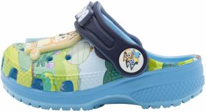 Crocs Otvorená obuv 'Classic'  námornícka modrá / svetlomodrá / mätová / svetlozelená