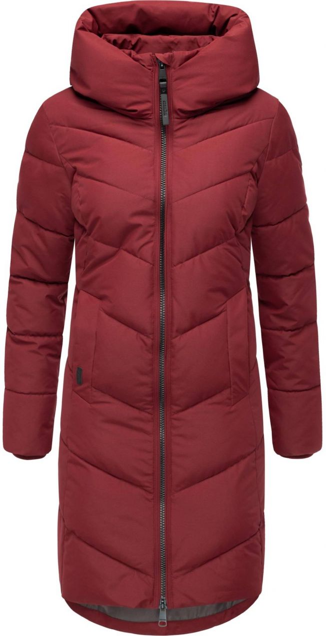 Ragwear Zimný kabát 'Natalin YOUMODO'  červená / vínovo červená