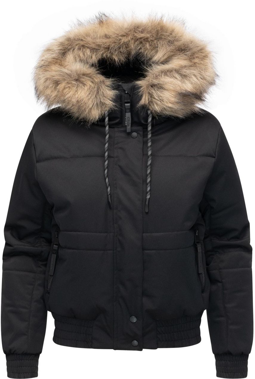 Ragwear Zimná bunda 'Deluxia Youmodo'  čierna