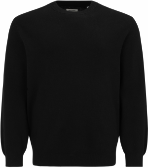 JACK & JONES Sveter  čierna
