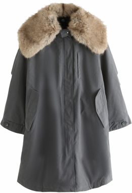 Next Prechodná parka  svetlohnedá / čadičová