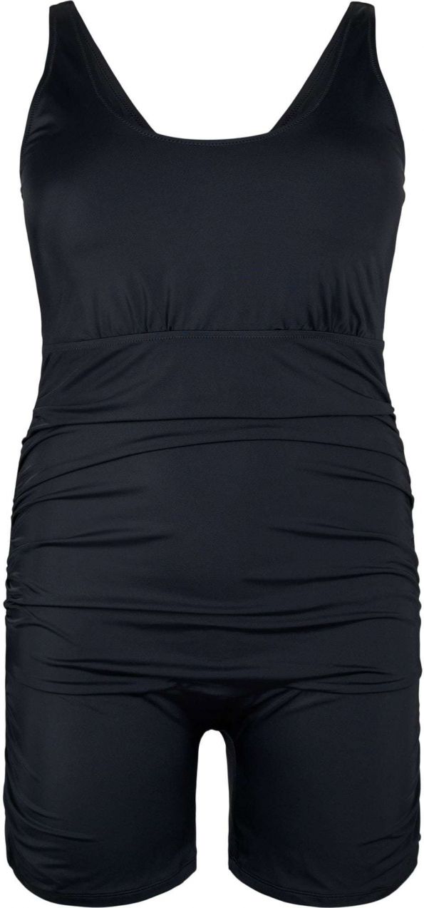 Swim by Zizzi Jednodielne plavky 'Basic'  čierna