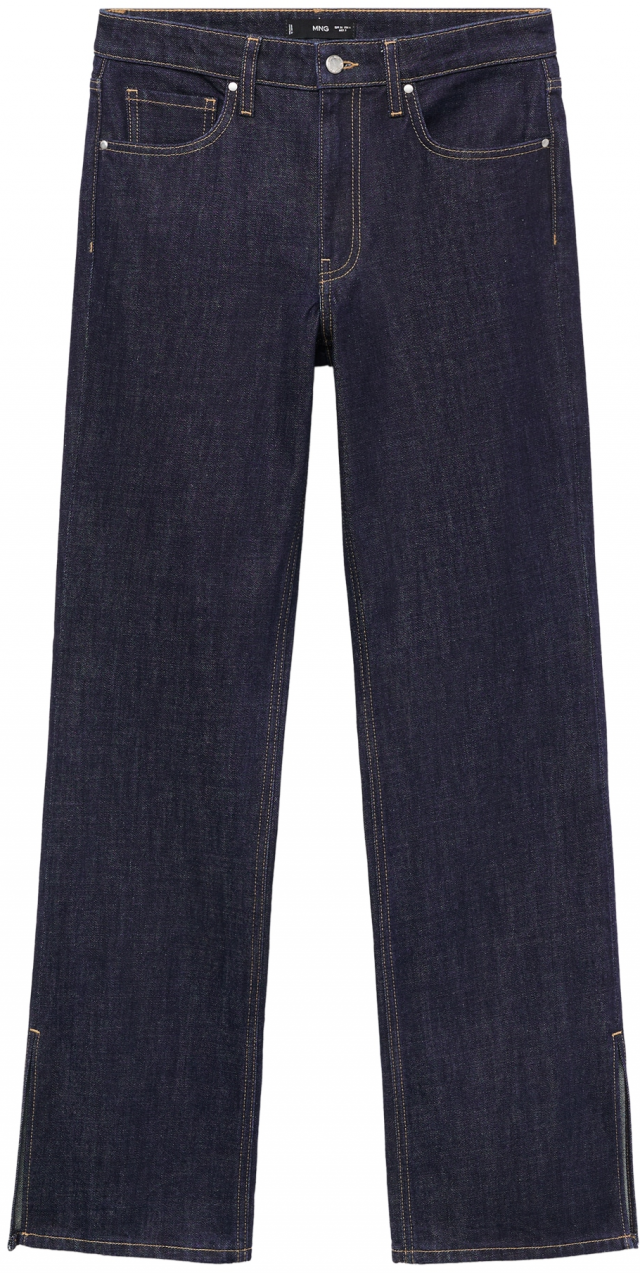 MANGO Džínsy 'ANAIS'  modrá denim