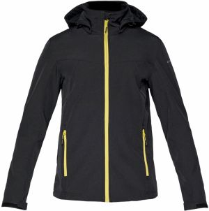 ICEPEAK Outdoorová bunda 'BRIMFIELD'  žltá / čierna