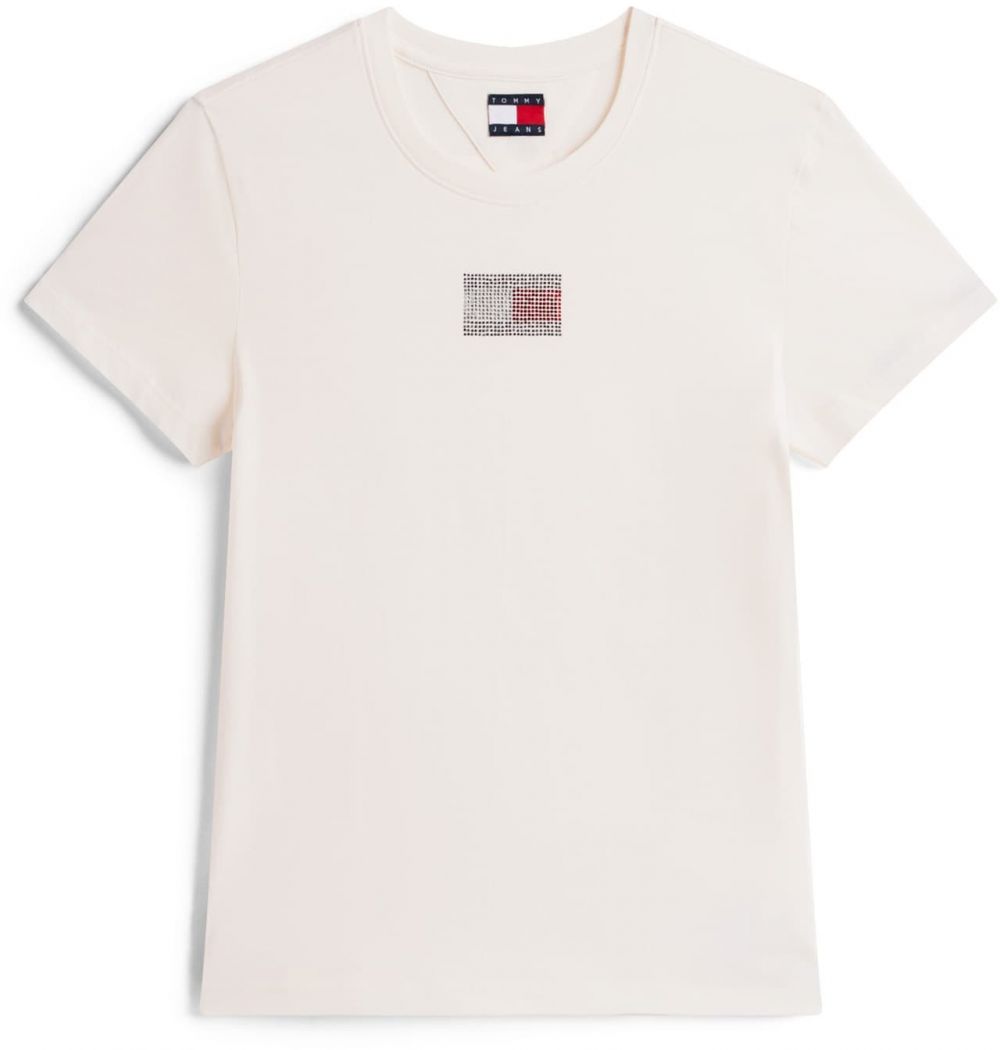 Tommy Jeans Tričko  biela