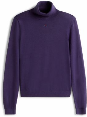 Tommy Jeans Sveter 'ESSENTIAL'  fialová