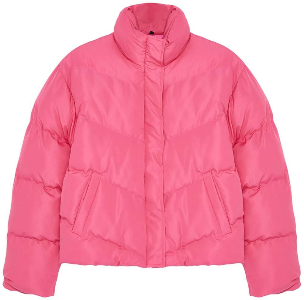 Trendyol Zimná bunda  fuksia