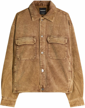 Bershka Prechodná bunda  karamelová
