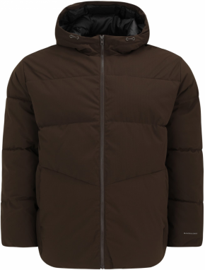 Jack & Jones Plus Zimná bunda 'JJGLOBAL'  tmavohnedá