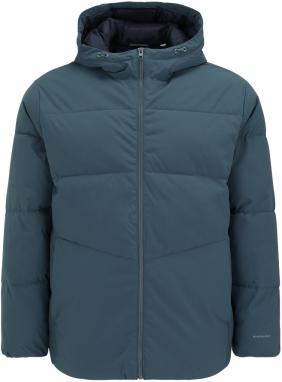 Jack & Jones Plus Zimná bunda 'JJGLOBAL'  tmavomodrá