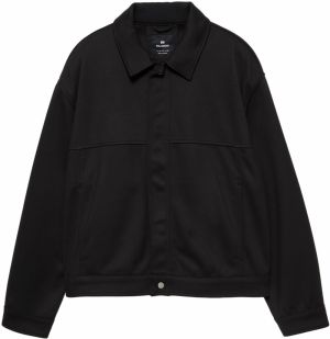 Pull&Bear Prechodná bunda  čierna
