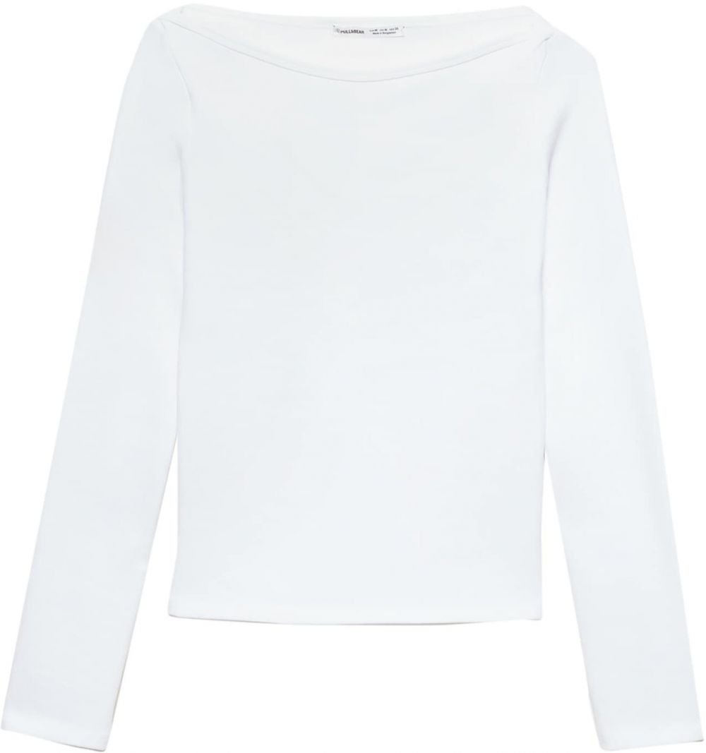 Pull&Bear Tričko  biela