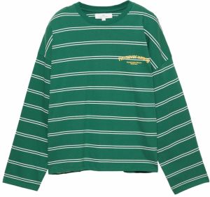 Pull&Bear Tričko  tmavožltá / zelená / biela