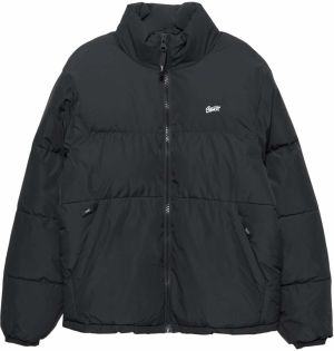 Pull&Bear Prechodná bunda  čierna / biela