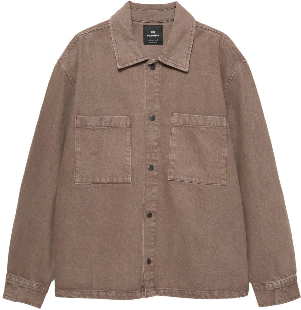 Pull&Bear Prechodná bunda  čokoládová