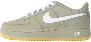 Nike Sportswear Tenisky 'AIR FORCE 1 LV8'  olivová / biela