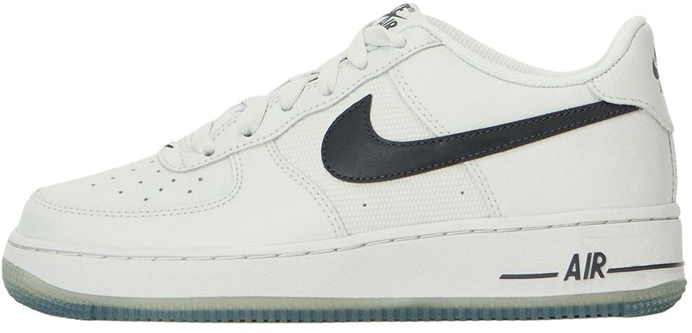 Nike Sportswear Tenisky 'Air Force 1'  svetlosivá / čierna