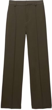 Pull&Bear Nohavice  kaki